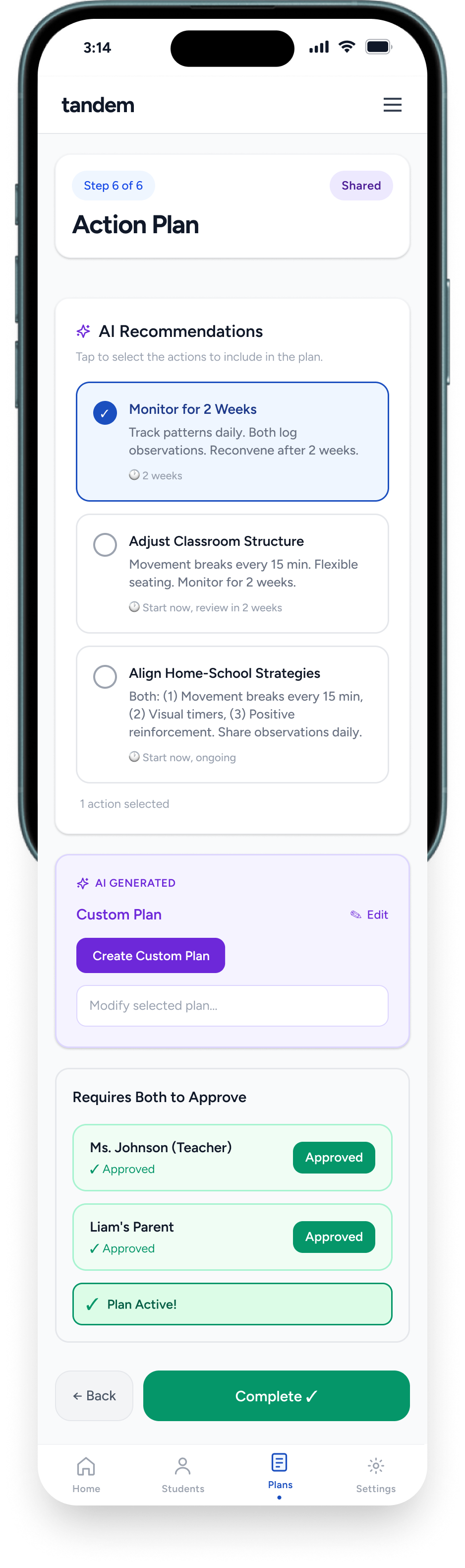 Step 6: Action Plan